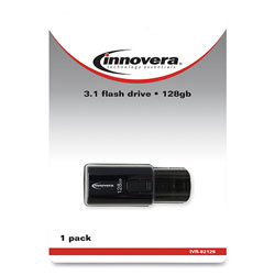 Innovera USB 3.0 Flash Drive, 128 GB,