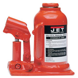 Jet 12-1/2"t Cap. Hydraulic Jack Ind. Heavy