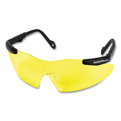 Smith & Wesson Magnum 3G Safety Eyewear, Black Frame, Yellow/Amber Lens