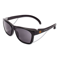 KleenGuard™ Maverick Safety Glasses, Black, Polycarbonate Frame, Smoke Lens