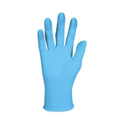 KleenGuard™ G10 Comfort Plus Blue Nitrile Gloves, Light Blue, Large, 1,000/Carton