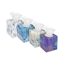 Kleenex Ultra Soft Tissues - 3 Ply - White - Soft, Strong, Fragrance-free - For Home, Office, Business, Face - 65 Per Box - 4 / Pack