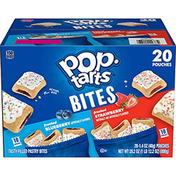 Pop-Tarts® Bites Variety Pack - Frosted Strawberry, Frosted Blueberry - 20 / Box