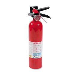 Kidde Safety ProLine Pro 2.5 MP Fire Extinguisher, 1 A, 10 B:C, 100psi, 15h x 3.25 dia, 2.6lb