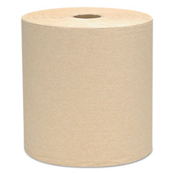Scott® Hard Roll Towels, 1.5 in Core, 8 x 800ft, Natural, 12 Rolls/Carton
