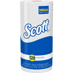 Scott® 41482 White Perforated Roll Paper Towels, 11" x 8 7/8"