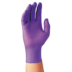 Kimberly-Clark PURPLE NITRILE Exam Gloves, 242 mm Length, Large, Purple, 100/Box (KIM55083)