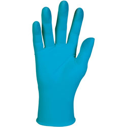 KleenGuard™ G10 Blue Nitrile Gloves - X-Large Size - Powder-free - 90 / Box - 6 mil Thickness - 9.50 in Glove Length