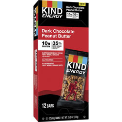 Kind Energy Bars, KIND, Chocolate/Peanut Butter, 12/BX