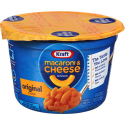 Kraft Foods EasyMac Cups, Microwaveable, Original, 2.05 oz., 10/CT