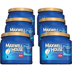 Maxwell House® Ground Coffee, Original, 30.6 oz., 6/CT, Medium Roast