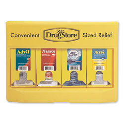 Lil Drugstore Single-Dose Medicine Dispenser, 105-Pieces, Plastic Case, Yellow