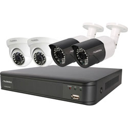 Lorell Weatherproof 5 Megapixel Security System, Digital Video Recorder, Camera