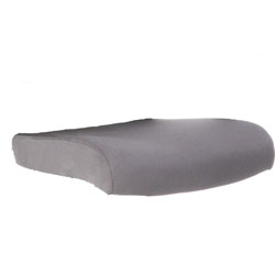Lorell Mesh Seat Cover, 19 in Length x 19 in Width, Polyester Mesh, Gray, 1 Each