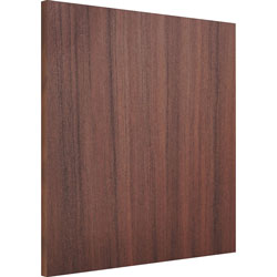 Lorell Essentials Espresso Wall Hutch Wood Door, 0.1 in Edge, 17 in x 1 in x 16 in , 0.7 in, Material: Wood Door, Polyvinyl Chloride (PVC) Edge, Finish: Espresso