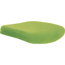 Lorell Fabric Slipcover, 19.70 in Length x 19.70 in Width, Fabric, Green, 1 Each