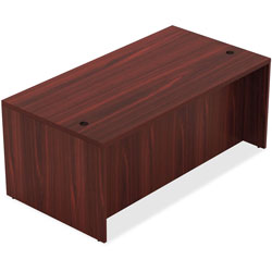 Lorell Top 1-1/2 in Credenza 36 in x 72 in x 30 in, Mahogany
