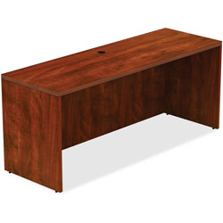 Lorell Top 1-1/2 in Credenza, 72' x 24 in x 30 in, Cherry