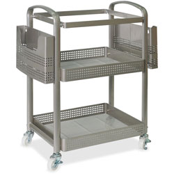 Lorell Mobile File Cart, Heavy-Duty, 22-2/5 inWx12-1/2 inLx25-1/4 inH, SR