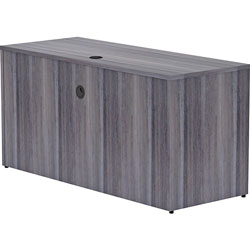 Lorell Credenza Shell, 60 inx24 inx29-1/2 in, Weathered Charcoal