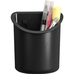 Lorell Recycled Pencil Cup, Black