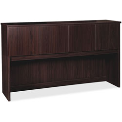 Lorell Prominence Hutch, 66 inWx16 inDx39 inH, Espresso