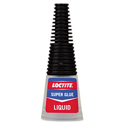 Loctite Longneck Bottle Super Glue, 0.18 oz, Dries Clear