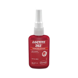 Loctite 262™ Threadlocker, Medium to High Strength, 50 mL, Red