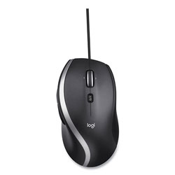 Logitech Advanced Corded Mouse M500s, USB, Right Hand Use, Black