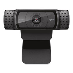 Logitech C920e HD Business Webcam, 1280 pixels x 720 pixels, Black