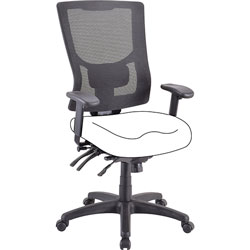Lorell Chair Frame, High-Back, 26-3/4 inx26 inx40-1/2 in-44 in, Black
