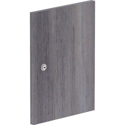 Lorell Cubby Locker Adder Short Locker Door, Short x 11.8 in x 0.8 in Depth x 15.5 in Height, Charcoal
