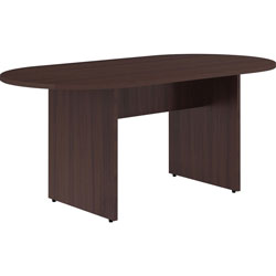 Lorell Espresso Laminate Surface, 72 in x 36 in x 29.5 in x 1.3 in, Material: Wood, Finish: Weathered Charcoal Laminate Surface