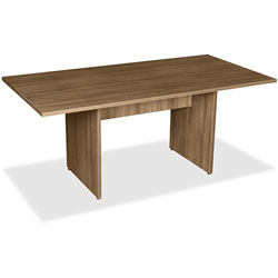 Lorell Rect Conference Table, 36 in x 72 in, Walnut