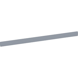Lorell Single-Wide Panel Strip for Adaptable Panel System, 33.1 in x 0.5 in Depth x 1.8 in Height, Aluminum, Silver