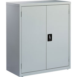 Lorell Storage Cabinet, 36 inx18 inx42 in, Light Gray