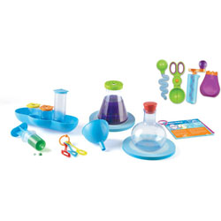 Learning Resources Water Lab Classroom Set, 13 inWx7-1/4 inLx13 inH, Multi