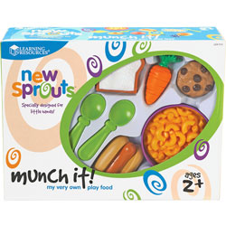 Learning Resources Much It, Play Food Set, 20/ST, Multi