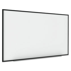 MasterVision™ Interactive Magnetic Dry Erase Board, 90 x 52 7/10 x 4 1/5, White/Black Frame