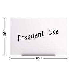 MasterVision™ Magnetic Dry Erase Tile Board, 29 1/2 x 45, White Surface