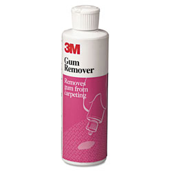 3M Gum Remover, Orange Scent, Liquid, 8 oz. Bottle, 6/Carton