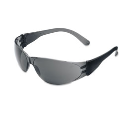 MCR Safety Checklite Scratch-Resistant Safety Glasses, Gray Lens (CRWCL112BX)