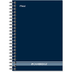 Mead Notebook, Wirebound, College Ruled, 140 Sheets, 5" x 7" Design Cvr