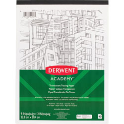 Mead Tracing Paper, 10 lb., Acid-Free, 40-Sheet, 9 in x 12 in, White