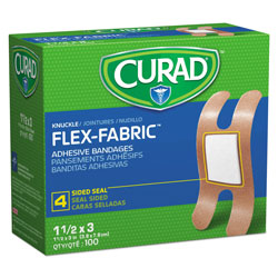 Medline Flex Fabric Bandages, Knuckle, 100/Box (MIINON25510)