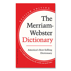 Merriam-Webster The Merriam-Webster Dictionary, Revised Edition, Paperback, 960 Pages