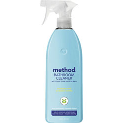 Method Products Tub & Tile Bathroom, Eucalyptus Mint, 28 oz Bottle, 8/Carton