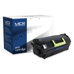 MICR Print Solutions Compatible 52D0HA0/52D1H00 (520HA; 521H) High-Yield MICR Toner, 25000 Pg-Yld, BK