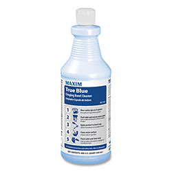 Maxim True Blue Clinging Bowl Cleaner, Mint Scent, 32 oz Bottle, 12/Carton
