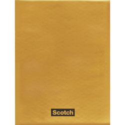 Scotch™ Bubble Mailers, Bubble, #4, 9 1/2 in Width x 14 1/2 in Length, Self-adhesive Seal, Kraft Paper, 25/Carton, Tan